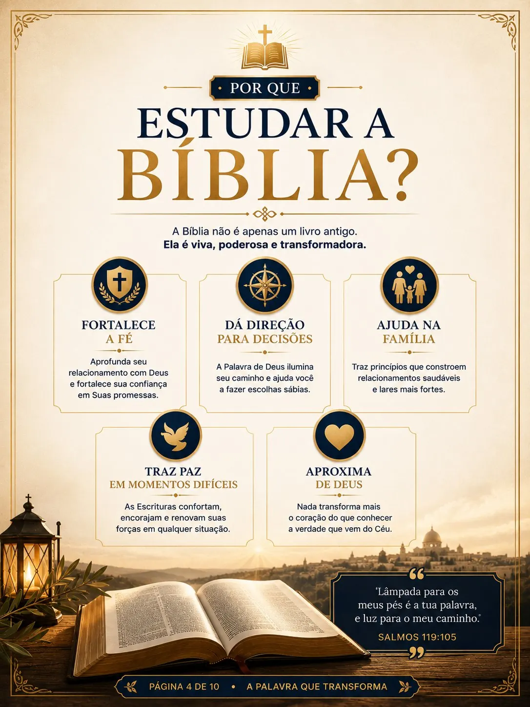 Por que estudar a Bíblia